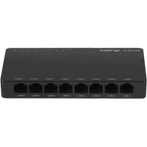 Lanberg - Switch - 5 Gigabit Poorten - Plug en Play - 12V