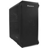 Genesis - IRID 503 - PC-behuizing - Zwart - Stalen Constructie