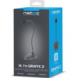 Natec- NMI-1563- MICROFOON -GIRAF 2 -ZWART