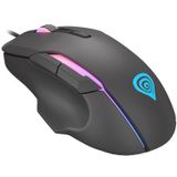 Genesis - NMG-1572 - Xenon 220 – Stille RGB Gaming Muis – 6400 DPI – 7 Programmeerbare Knoppen