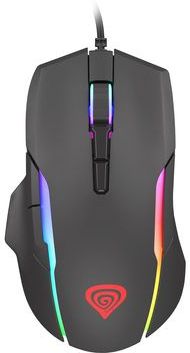 Genesis - NMG-1572 - Xenon 220 – Stille RGB Gaming Muis – 6400 DPI – 7 Programmeerbare Knoppen