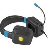 Fury - Raptor - Headset - Zwart-Blauw - Microfoon - RGB Verlichting