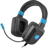 Fury - Raptor - Headset - Zwart-Blauw - Microfoon - RGB Verlichting