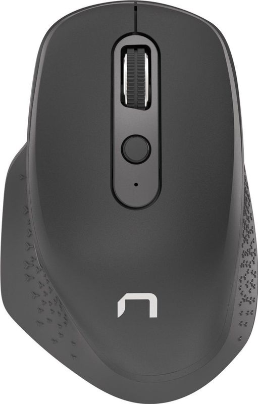 Natec - Falcon - Draadloze Ergonomische Muis - Zwart - Bluetooth 5.0