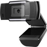 Natec Genesis LORI Webcam - Autofocus - FHD 1080p - Zwart