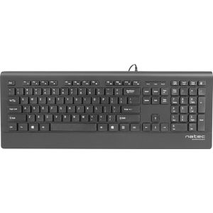 Natec - NKL-1717 - Toetsenbord - Zwart - USB - QWERTY Spaans