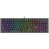 Gaming Keyboard Genesis NKG-1721 RGB Zwart Qwerty Spaans
