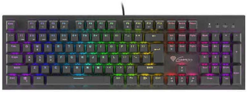Genesis Thor 300 RGB toetsenbord Gamen USB QWERTY Spaans Zwart