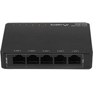 Lanberg - Dsp3-1005-60w Switch - Niet-beheerd - 5 Poorten - Gigabit Ethernet