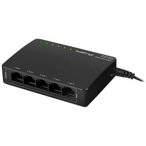 Lanberg Switch DSP3-1005-60W 5X 1GB DSP+ (4 Port DSP 30W/Por