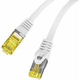 lanberg Latiguilla Cat.6A S/FTP LSZH CU 10M Fluke Passed Grijs