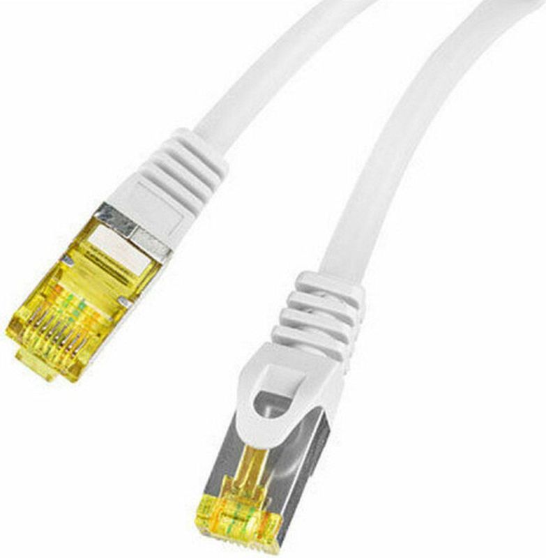 lanberg Latiguilla Cat.6A S/FTP LSZH CU 10M Fluke Passed Grijs