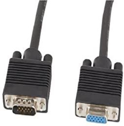 Lanberg - CA-VGAC-10CC-0030-B+ - VGA-kabel - Zwart - 3 m - PVC