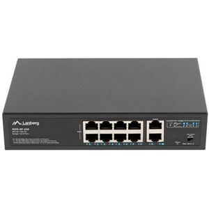 Lanberg - RSFE-8P-2GE-120 Switch - PoE+ - 120W