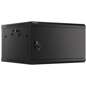 Lanberg - WF01-6606-00B - Rackkast - 6U - 19 inch - Wandmontage