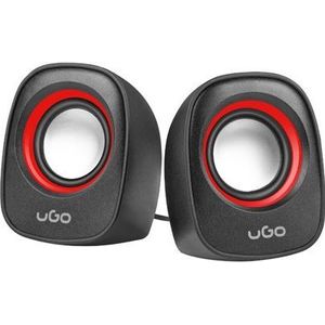 Genesis NATEC UGO luidsprekers 2.0 Tamu S100 rood, PC-luidspreker, Rood