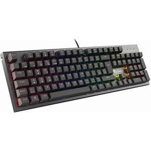 Gaming Keyboard Genesis NKG-1818 Zwart Qwerty Spaans Qwerty Portugees