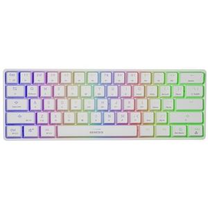GENESIS - NKG-1845 Thor 660 - Gaming toetsenbord - USB/Bluetooth - QWERTY US - Wit