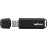 NATEC SCARAB 2 SD/Micro SD Kaartlezer - USB 3.0 - Zwart