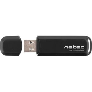 NATEC SCARAB 2 SD/Micro SD Kaartlezer - USB 3.0 - Zwart