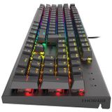 GENESIS - NKG-1877 THOR 303 - Gaming Toetsenbord - Zwart - US Layout - RGB - Red Switches