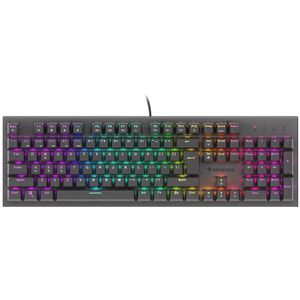 GENESIS - NKG-1877 THOR 303 - Gaming Toetsenbord - Zwart - US Layout - RGB - Red Switches