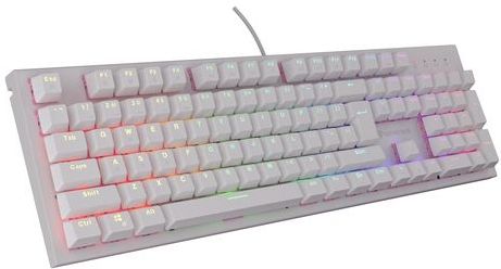 Genesis - NKG-1879 - Gaming Toetsenbord - RGB Achtergrondverlichting - Wit