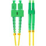 Hose Lanberg G657A1 Yellow Duplex 2 m