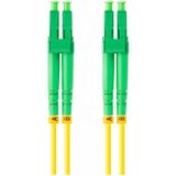 Hose Lanberg G657A1 Yellow Duplex 2 m