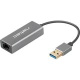 Natec - Cricket - Netwerkadapter - Zwart - USB 3.0 - RJ45 1GB