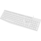 TOETSENBORD NATEC NAUTILUS US LAY-OUT WIT