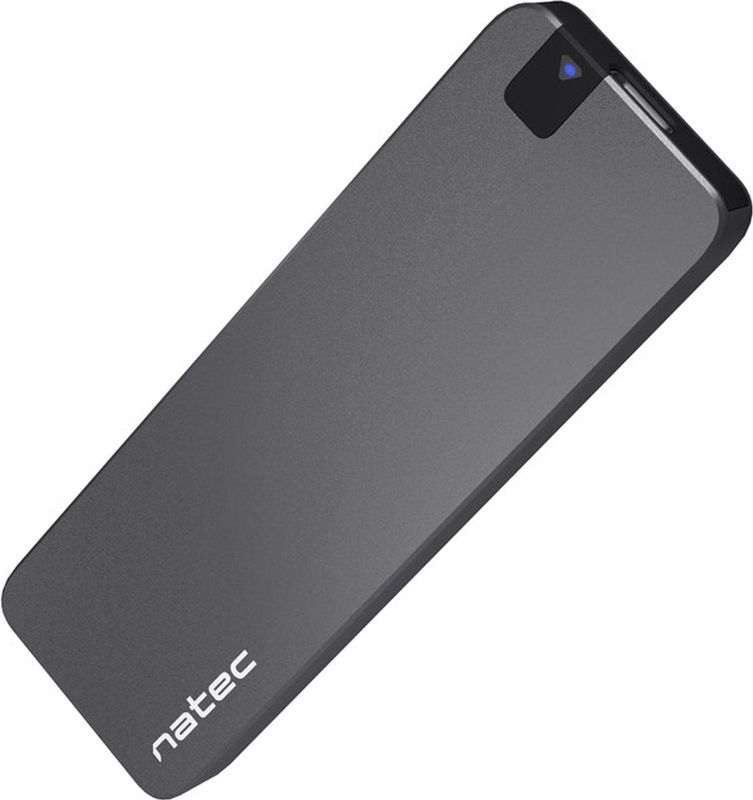 EXTERNE SSD-BEHUIZING NATEC RHINO M.2 NVME USB-C 3.1 GEN 2 ALUMINIUM