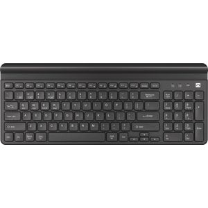 Natec Keyboard Felimare US bluetooth + 2.4GHz Slim, phone/tablet holder zwart