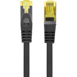 Lanberg - Patchcord Cat.6a S/Ftp Lszh Cu - Netwerkkabel - Zwart - 1m