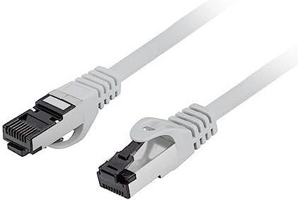 Lanberg - Patchc Cat.8.1 S/FTP CU - Netwerkkabel - Zwart - 1m