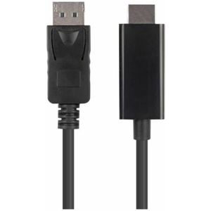 Lanberg Cable DisplayPort (M) V1.1 -> HDMI (M) 1m zwart