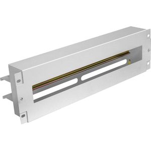 Lanberg - AK-VDP103-S - DIN-Railadapter - Wit Metaal - 3U - 19""