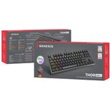 GENESIS - Thor 404 TKL - Toetsenbord - Zwart - USB - QWERTY