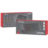 GENESIS Thor 230 TKL Lite toetsenbord Gamen USB QWERTY Engels Zwart