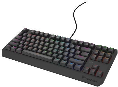 GENESIS Thor 230 TKL Lite toetsenbord Gamen USB QWERTY Engels Zwart