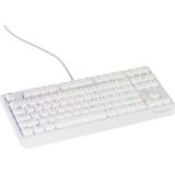 GENESIS - Thor 230 - TKL Toetsenbord - Wit - Mechanisch - USB - QWERTY