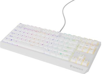 GENESIS - Thor 230 - TKL Toetsenbord - Wit - Mechanisch - USB - QWERTY