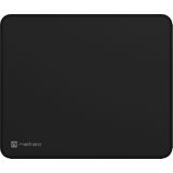 Natec Mouse pad Colors Series Obsidian zwart 300x250 mm