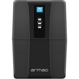 Armac - H/850E/LED/V2 - UPS - Zwart - 850VA/510W