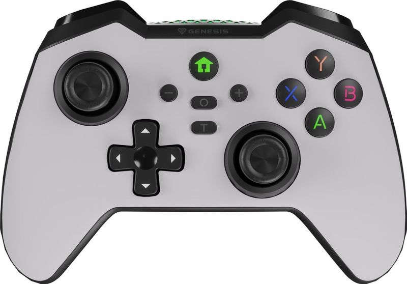 Genesis Mangan 400 Game Controller - Draadloos - PC Switch Mobiel - Wit