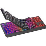 GENESIS Thor 230 TKL toetsenbord Gamen USB + RF Wireless + Bluetooth QWERTY Grijs