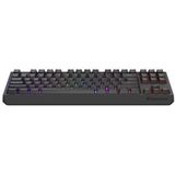 GENESIS Thor 230 TKL toetsenbord Gamen USB + RF Wireless + Bluetooth QWERTY Amerikaans Engels Zwart