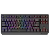 GENESIS Thor 230 TKL toetsenbord Gamen USB + RF Wireless + Bluetooth QWERTY Amerikaans Engels Zwart