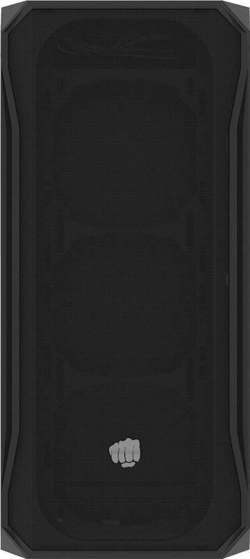 Fury - OBUDOWA SHOBO SH4 RGB - Midi Tower - Zwart - Staal en Glas