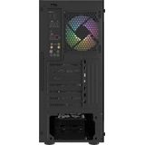 Natec - Fury Shobo SH4F - PC-behuizing - Zwart - Staal/Plastic - RGB Verlichting